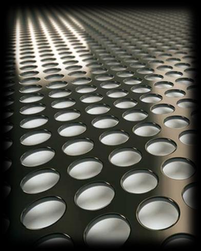 Planchas Perforadas de Acero Inoxidable INAMESA